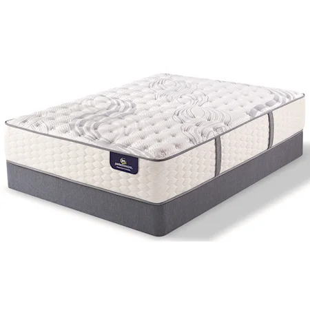 King Extra Firm Premium Pocketed Coil Mattress and 5" StabL-Base® Low Profile Foundation